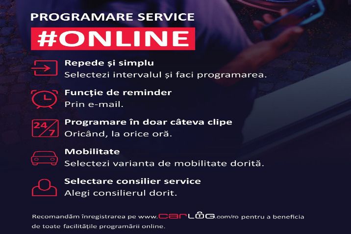 PROGRAMARE SERVICE ONLINE