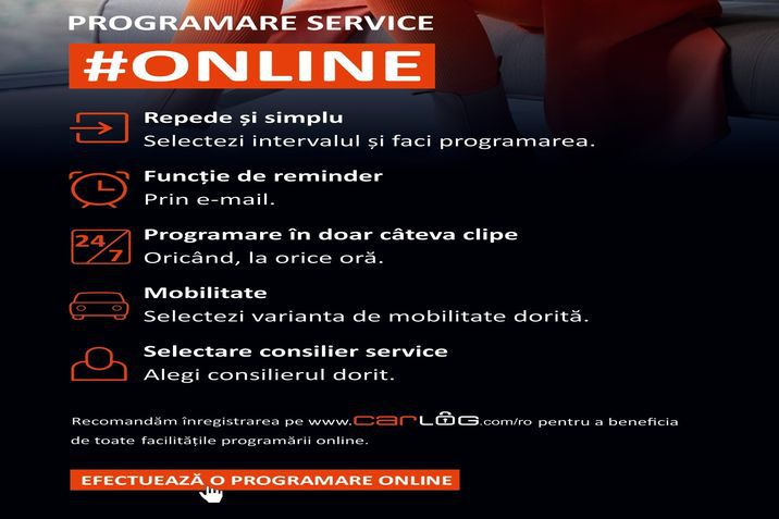 Programare service ONLINE
