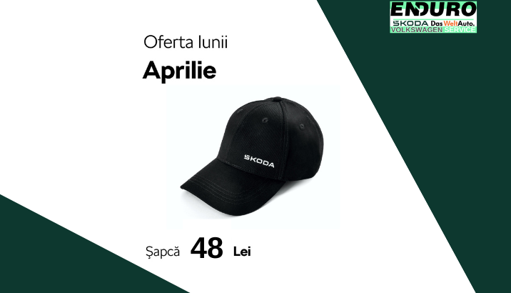 Oferta lunii Aprilie - Sapca SKODA