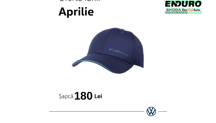 Oferta lunii Aprilie - Sapca Volkswagen 