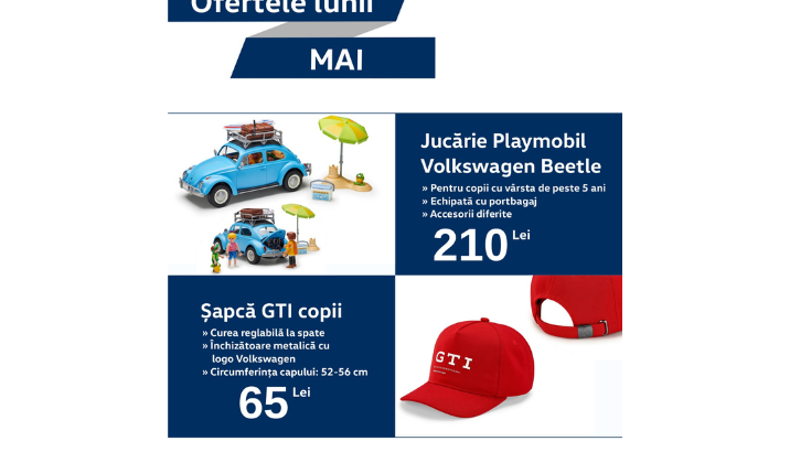 Oferta lunii MAI Volkswagen